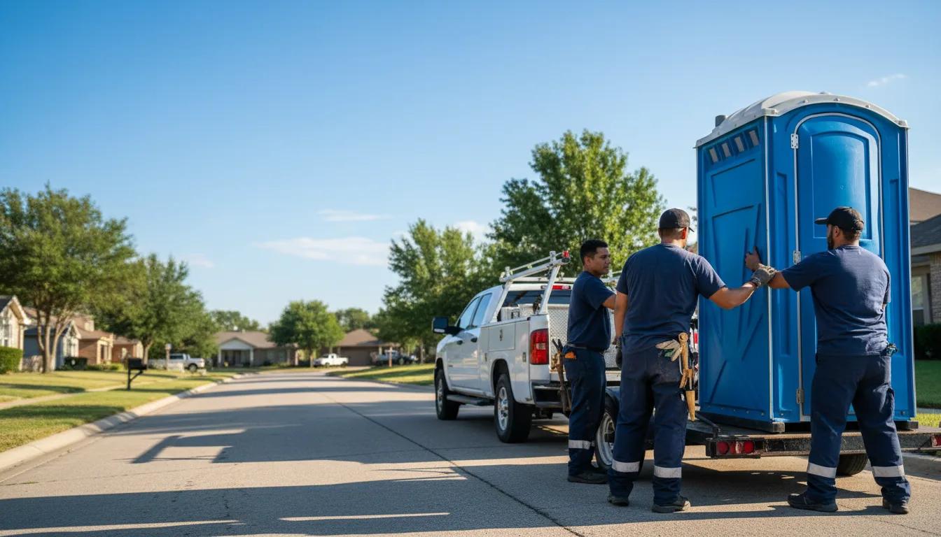 Portable Toilet Rental in Greenville, TX near me